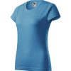 Koszulka damska Basic P021550F lazurowy