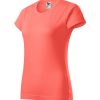 Koszulka damska Basic P021550F coral