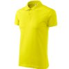 Koszulka polo męska Single J. P022802F cytrynowy