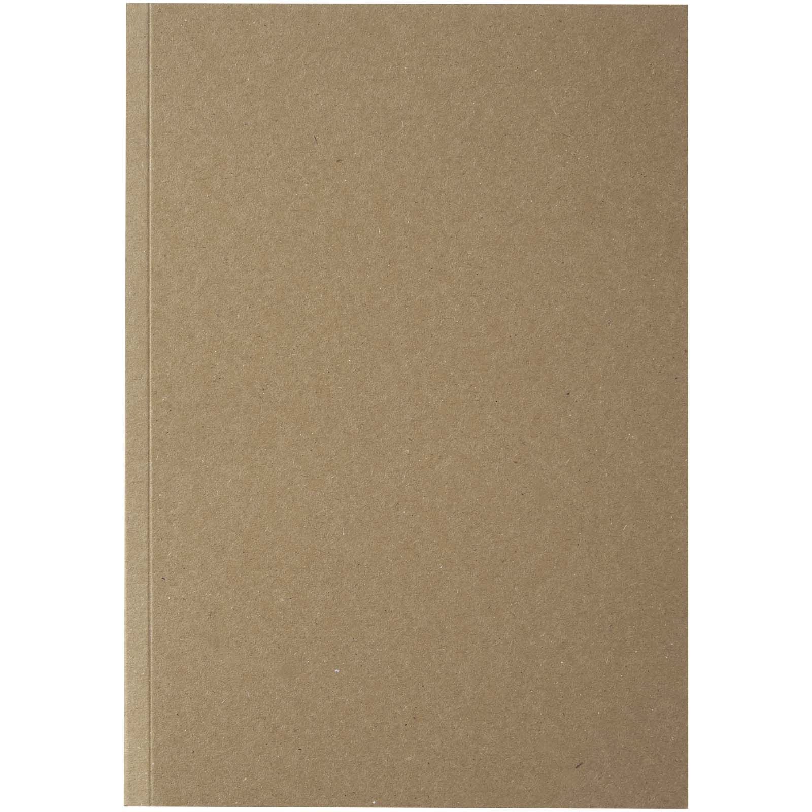 Notatnik A5 Novella Austen z miękką okładką z materiału z recyklingu, papier pakowy — 100 kartek P109956C 2 Notatnik A5 Novella Austen z miękką okładką z materiału z recyklingu, papier pakowy — 100 kartek P109956C