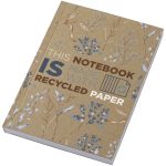 Notatnik A6 Novella Austen z miękką okładką z materiału z recyklingu, papier pakowy — 100 kartek P109958C
