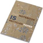 Notatnik A6 Novella Austen z miękką okładką z materiału z recyklingu, papier pakowy — 50 kartek P109959C
