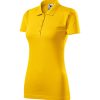 Koszulka polo damska Single J. P025879F żółty