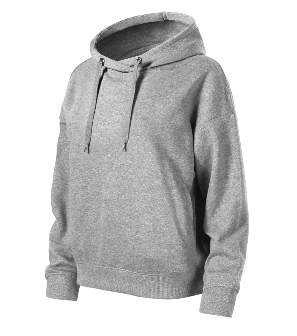 Bluza damska Moon P052433F ciemnoszary melanż