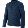 Kurtka hybrydowa męska Cross P083646F granatowy