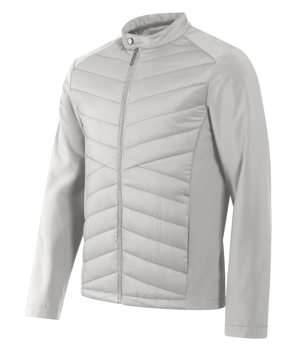 Kurtka hybrydowa męska Cross P083646F silver gray