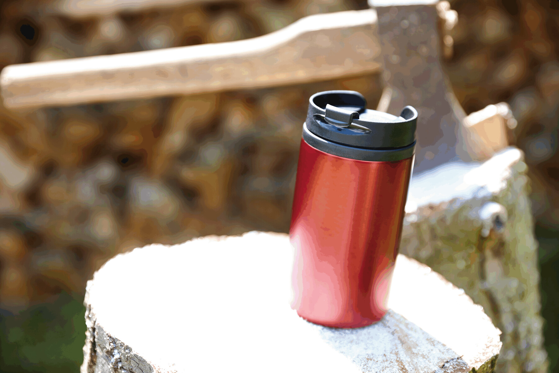 Kubek termiczny TAKE FAST P005153I czerwony