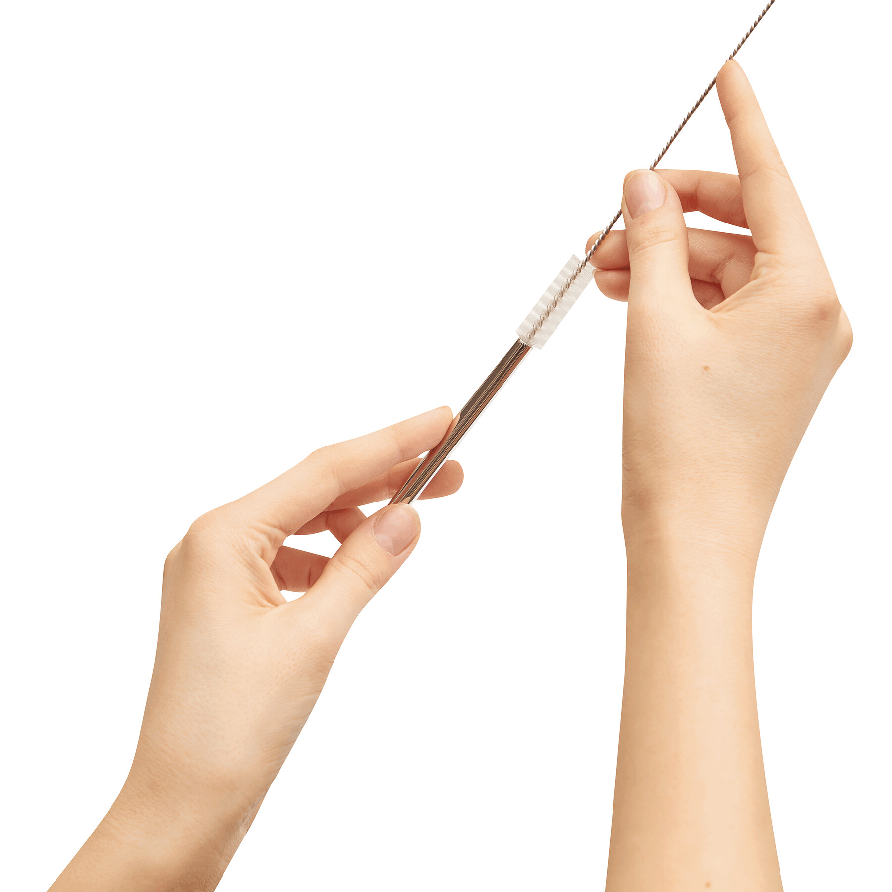 Słomka do picia ze stali nierdzewnej DRINK ELEGANT P005515I