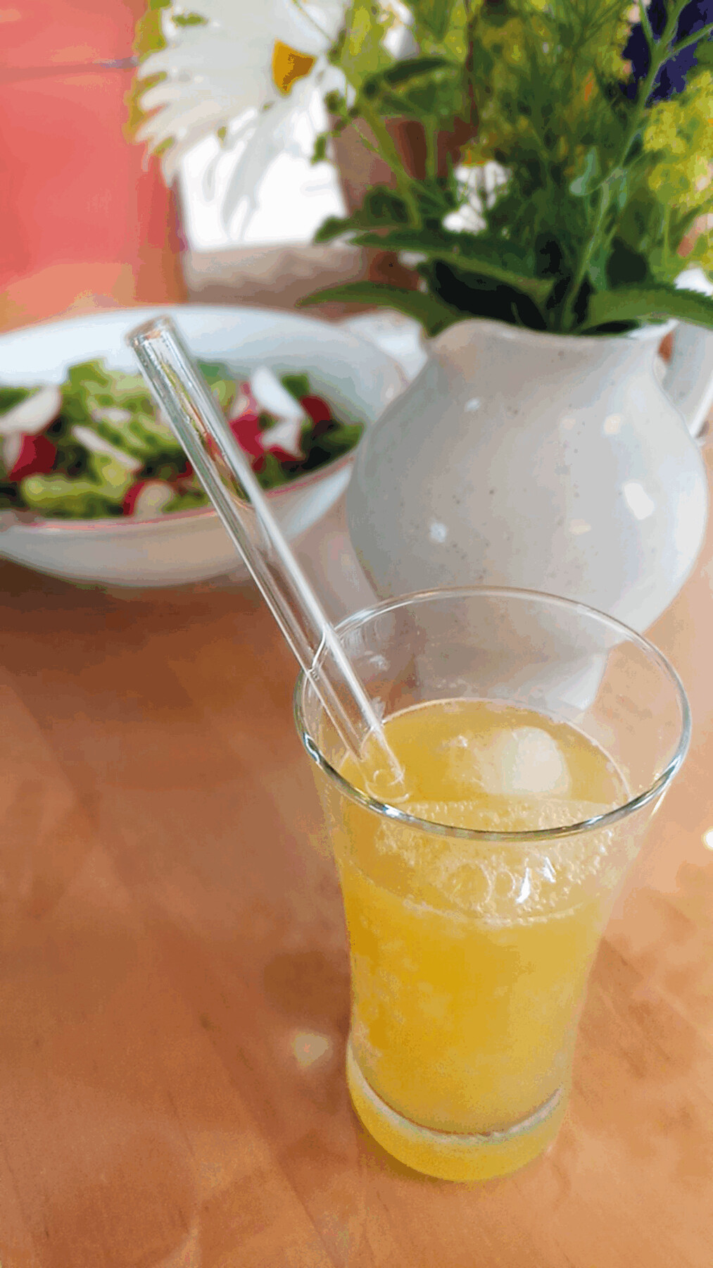 Szklana słomka do picia DRINK SMART P006305I