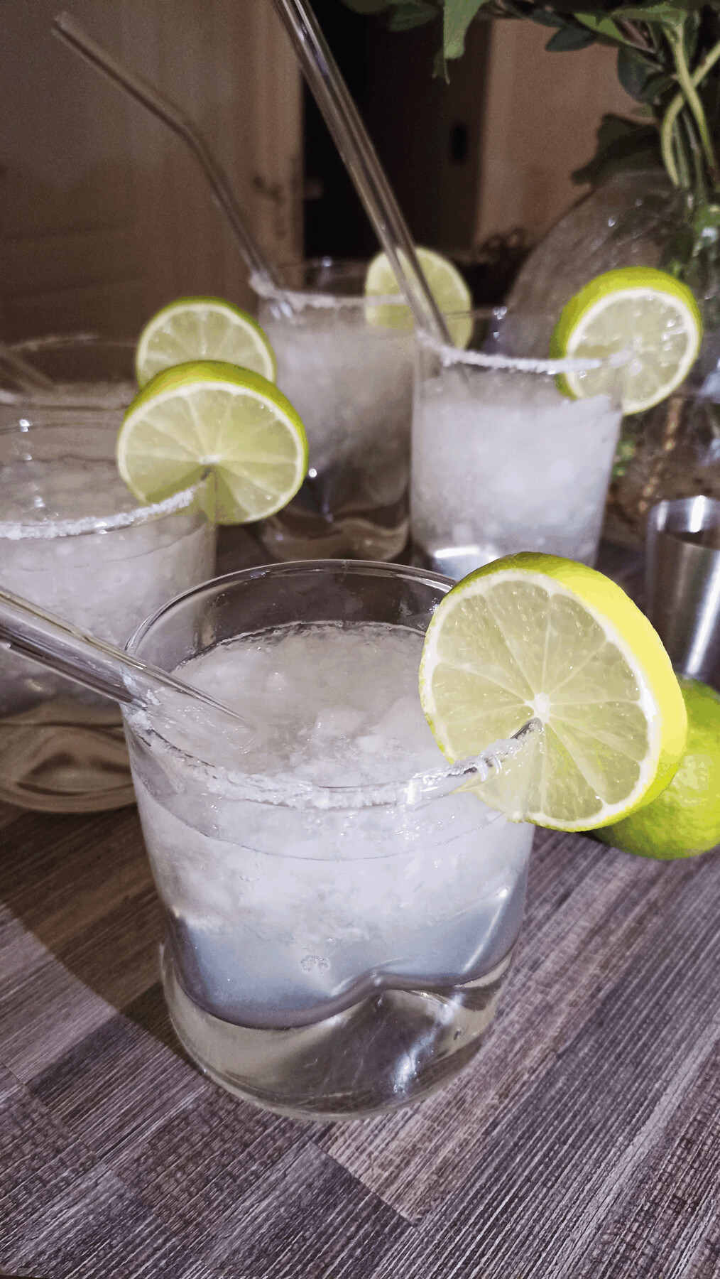 Zestaw szklanych słomek DRINK TOGETHER P006306I