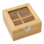 Pojemnik na herbatę ASSORTMENT z 4 oddzielnymi przegródkami. P106591I