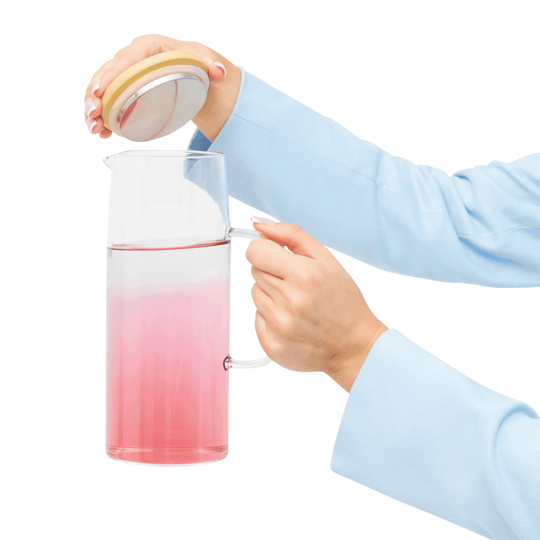 Karafka szklana BAMBOO PITCHER P051346I