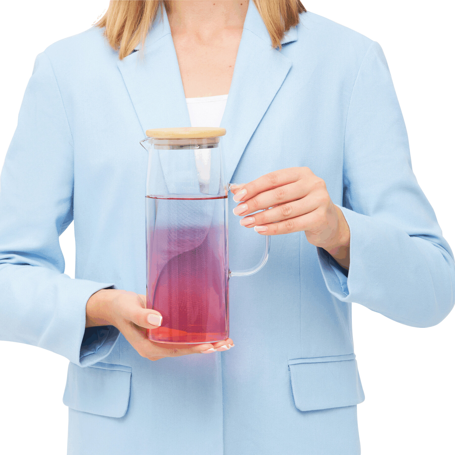 Karafka szklana BAMBOO PITCHER P051346I