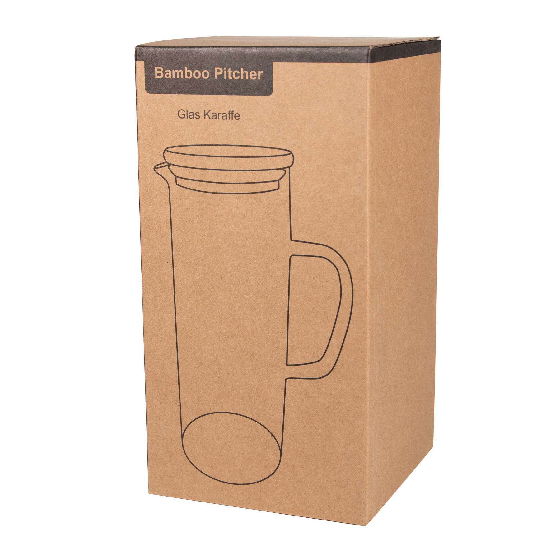 Karafka szklana BAMBOO PITCHER P051346I