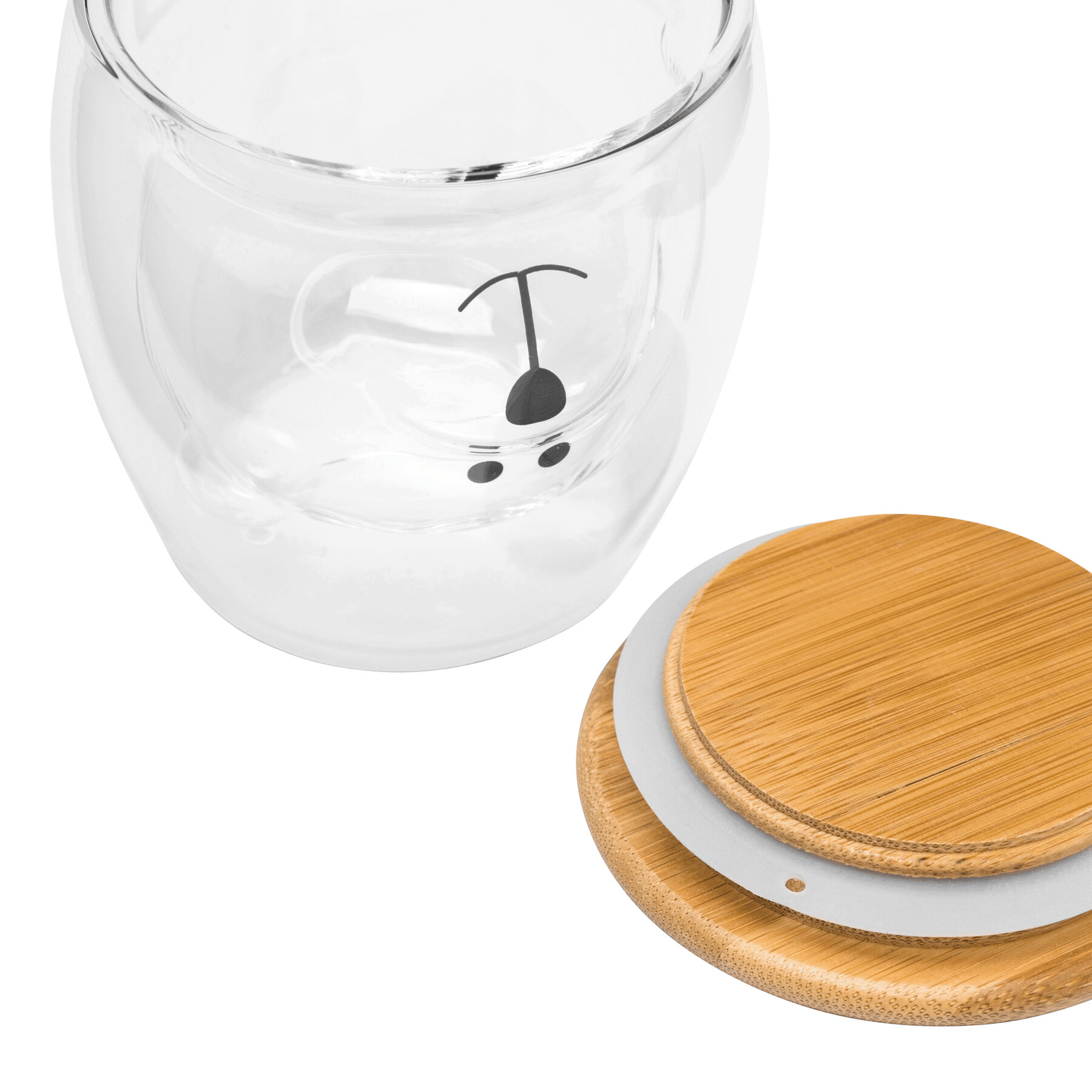 Szklanka BAMBOO BEAR P051347I 6 Szklanka BAMBOO BEAR P051347I