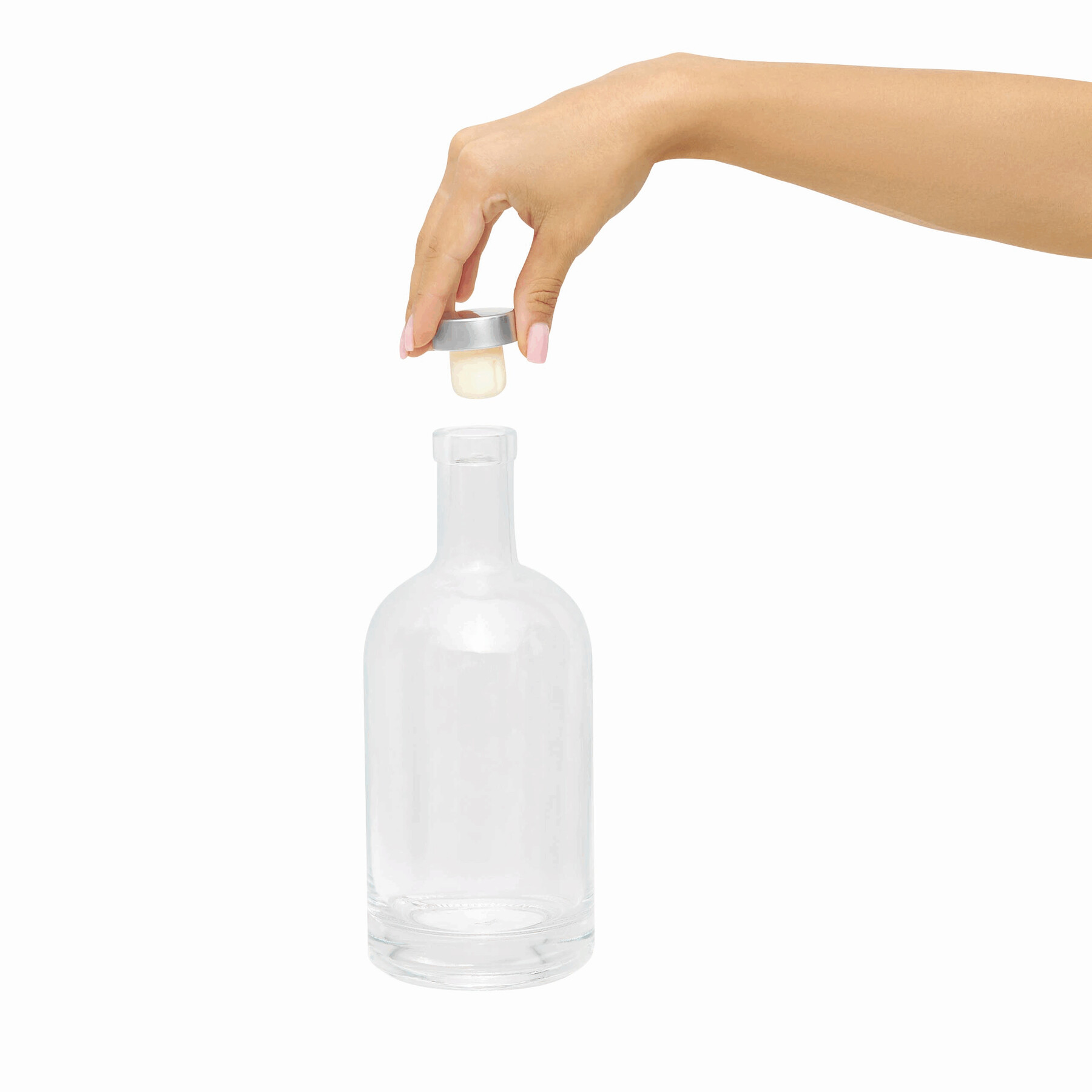 Szklana butelka PEARLY P038678I