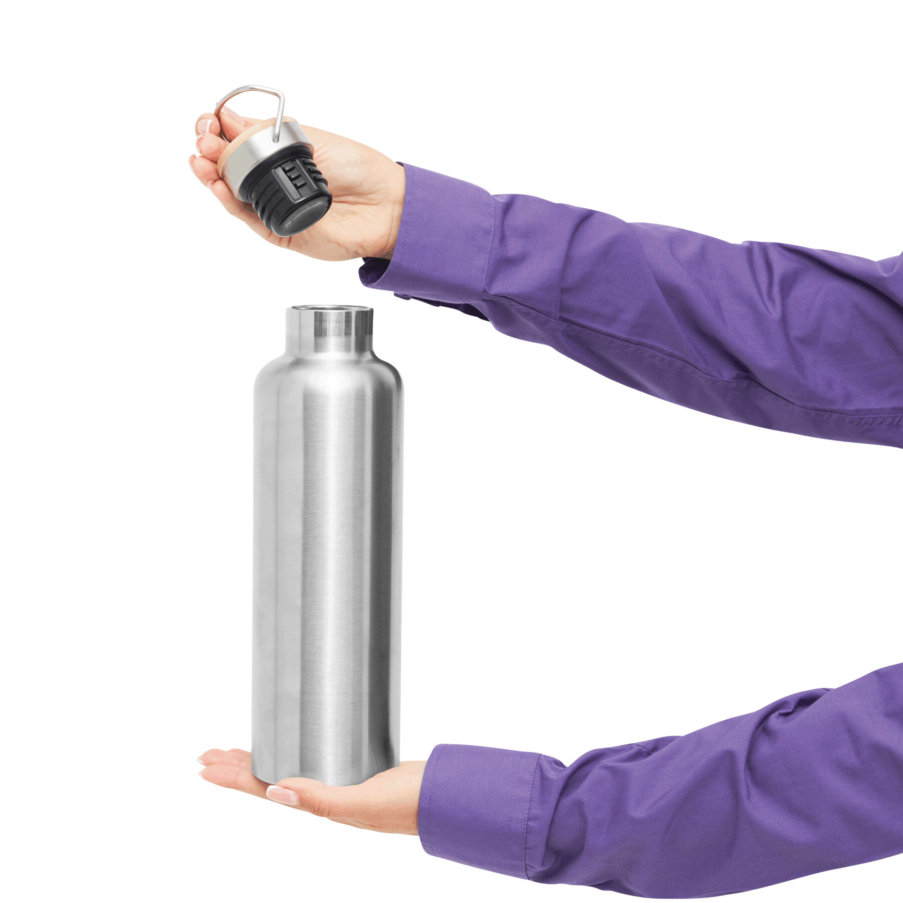 Próżniowa butelka do picia JUMBO MILITARY P051353I