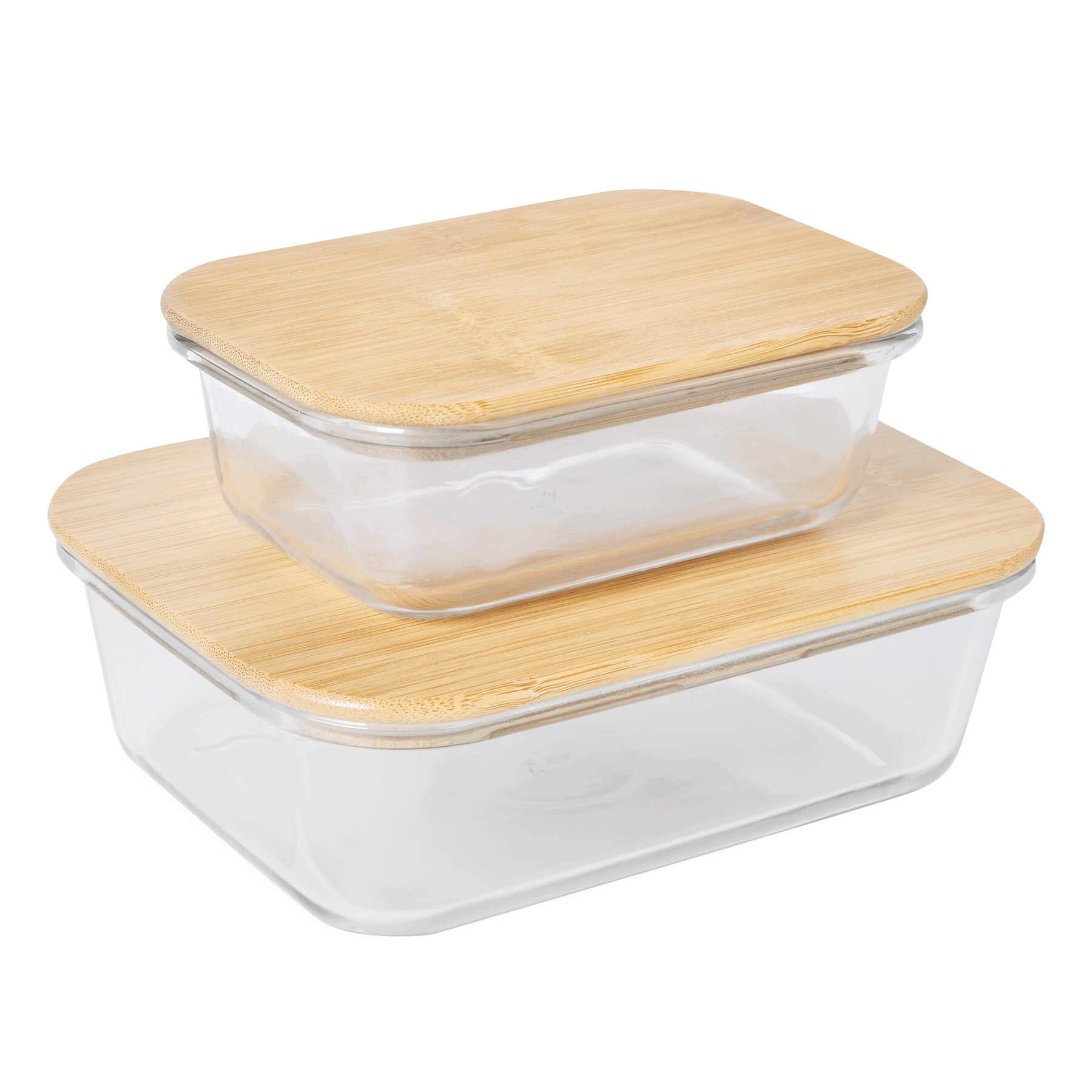 Pudełko na lunch ROSILI M z bambusową pokrywką : pojemność ok. 350 ml P006294I