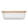 Pudełko na lunch ROSILI L z bambusową pokrywką. Pojemność ok. 1060 ml. P006295I