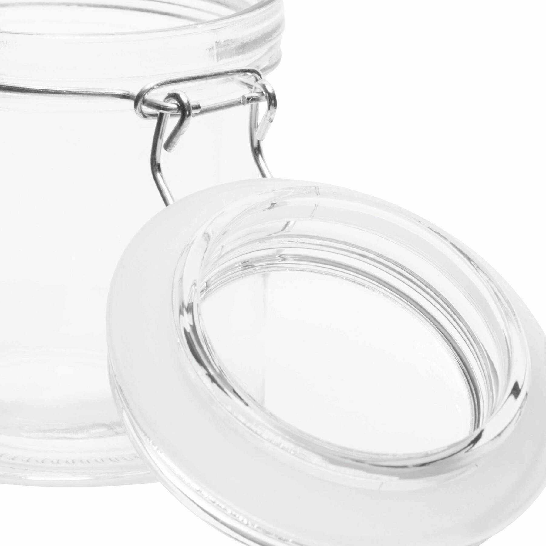 Szklany słoik CLICKY S, pojemność ok. 280 ml. P006402I 6 Szklany słoik CLICKY S, pojemność ok. 280 ml. P006402I