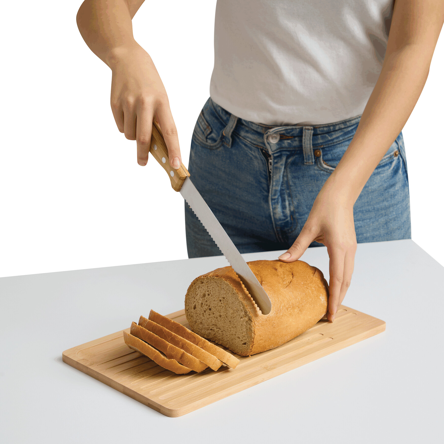 Bambusowa deska do krojenia CRUMBS P120080I 6 Bambusowa deska do krojenia CRUMBS P120080I