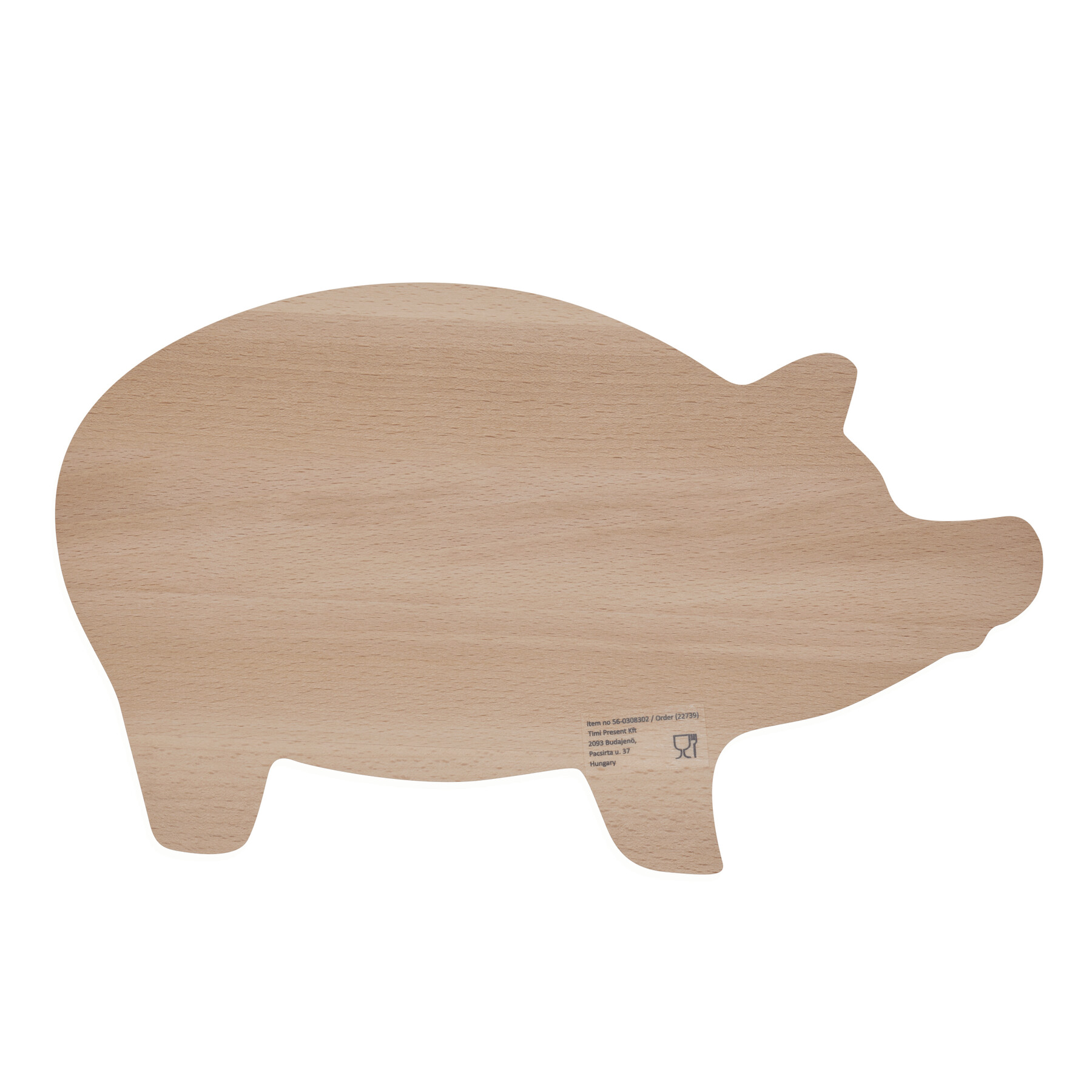 Deska do krojenia WOODEN PIGGY P005520I