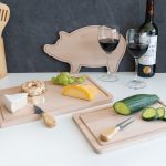 Deska do krojenia WOODEN SQUARE P006407I