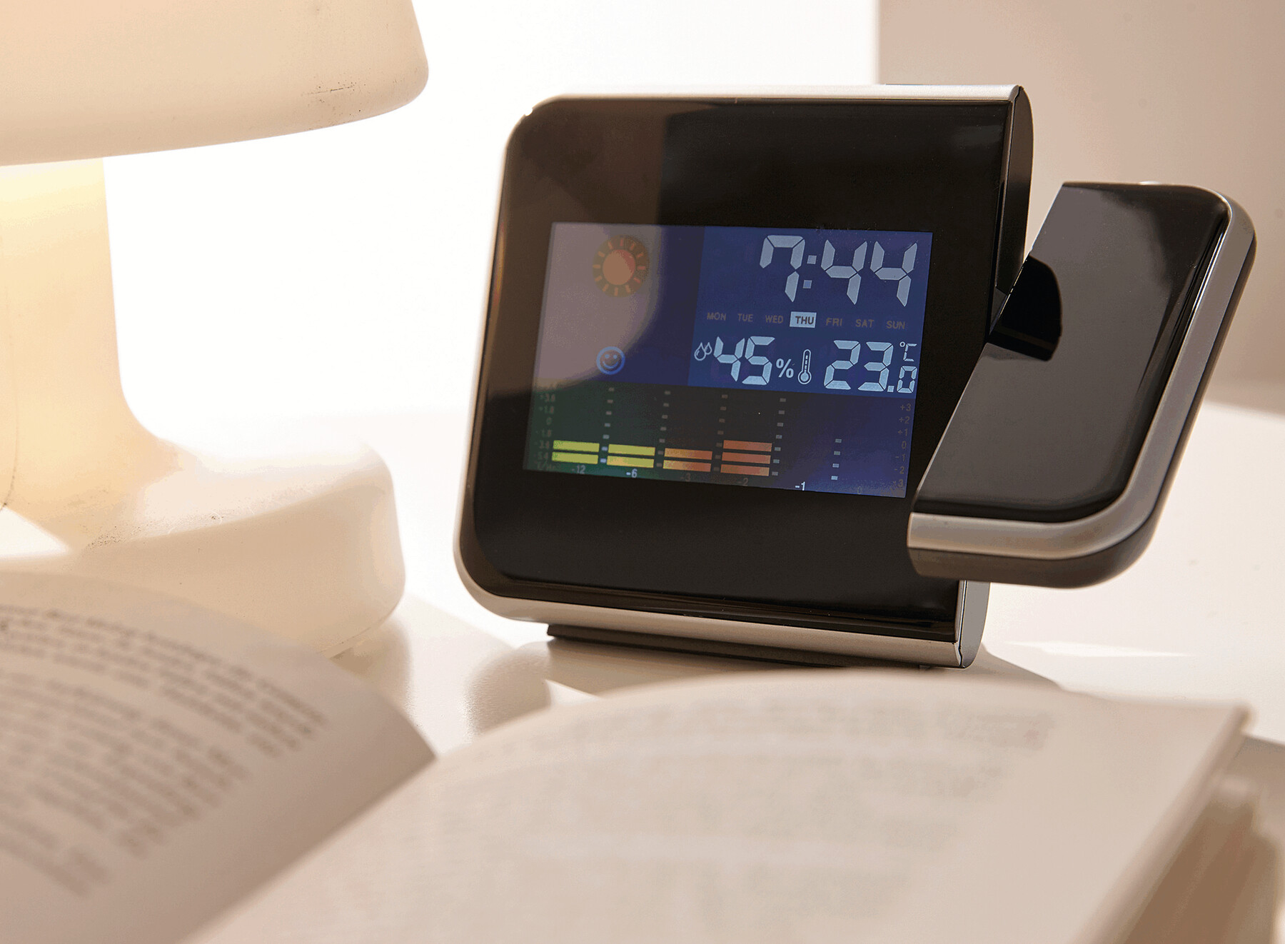 Zegar na biurko z projektorem COLOUR PRO P003782I