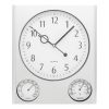 Prostokątny zegar ścienny SATURN P003771I