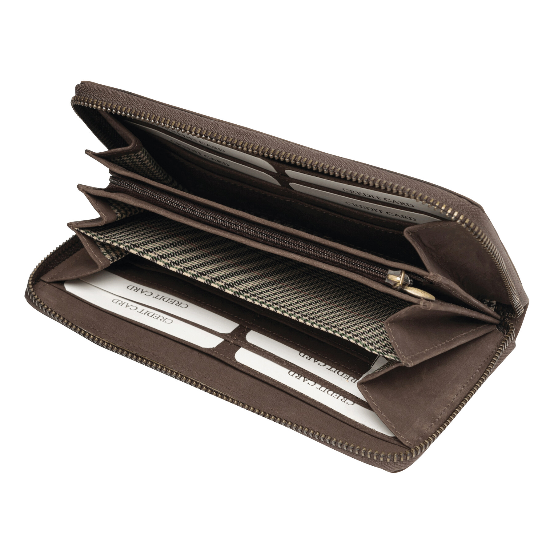 Portmonetka ze skóry naturalnej LADY P005445I