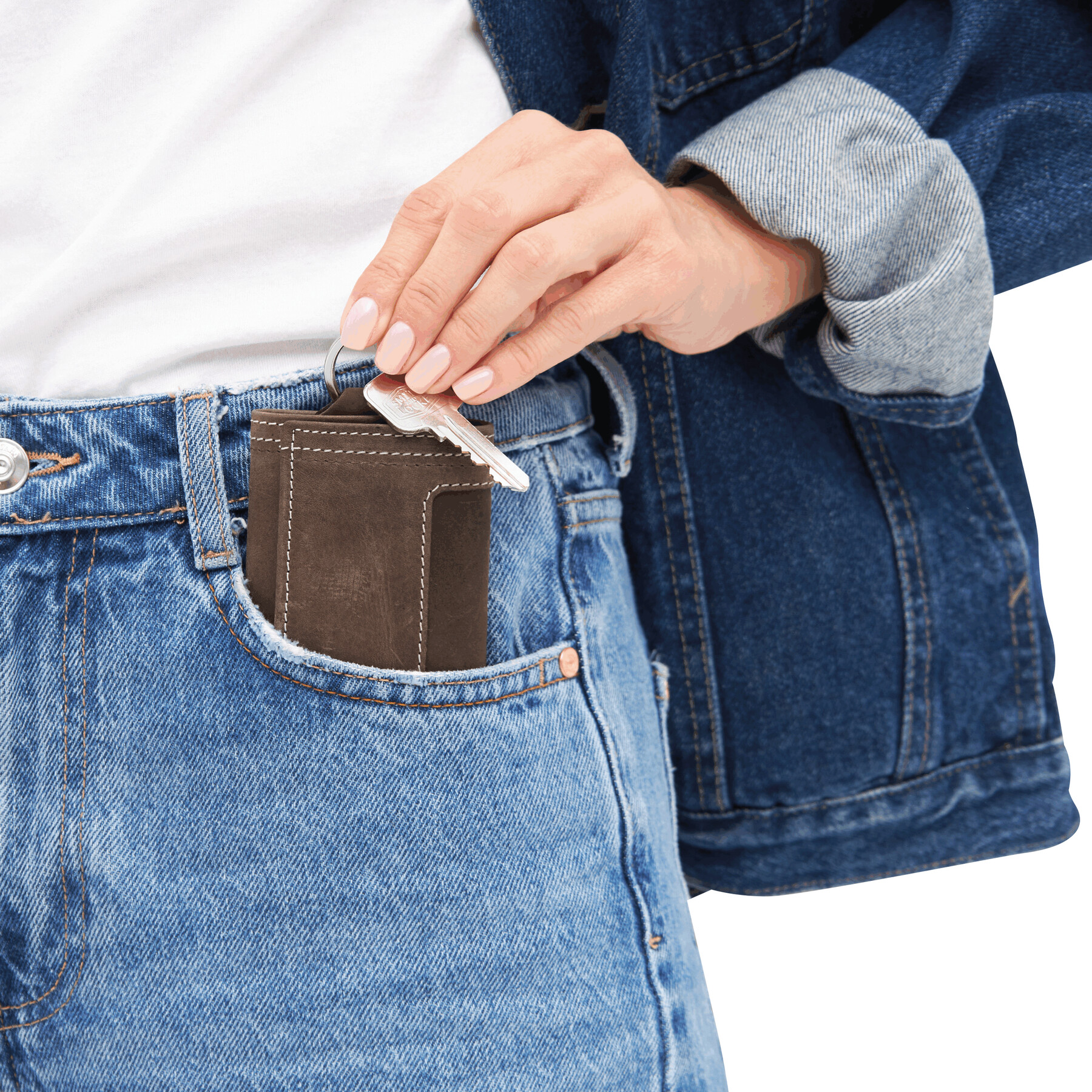 Skórzane etui na klucze WILD STYLE P005289I