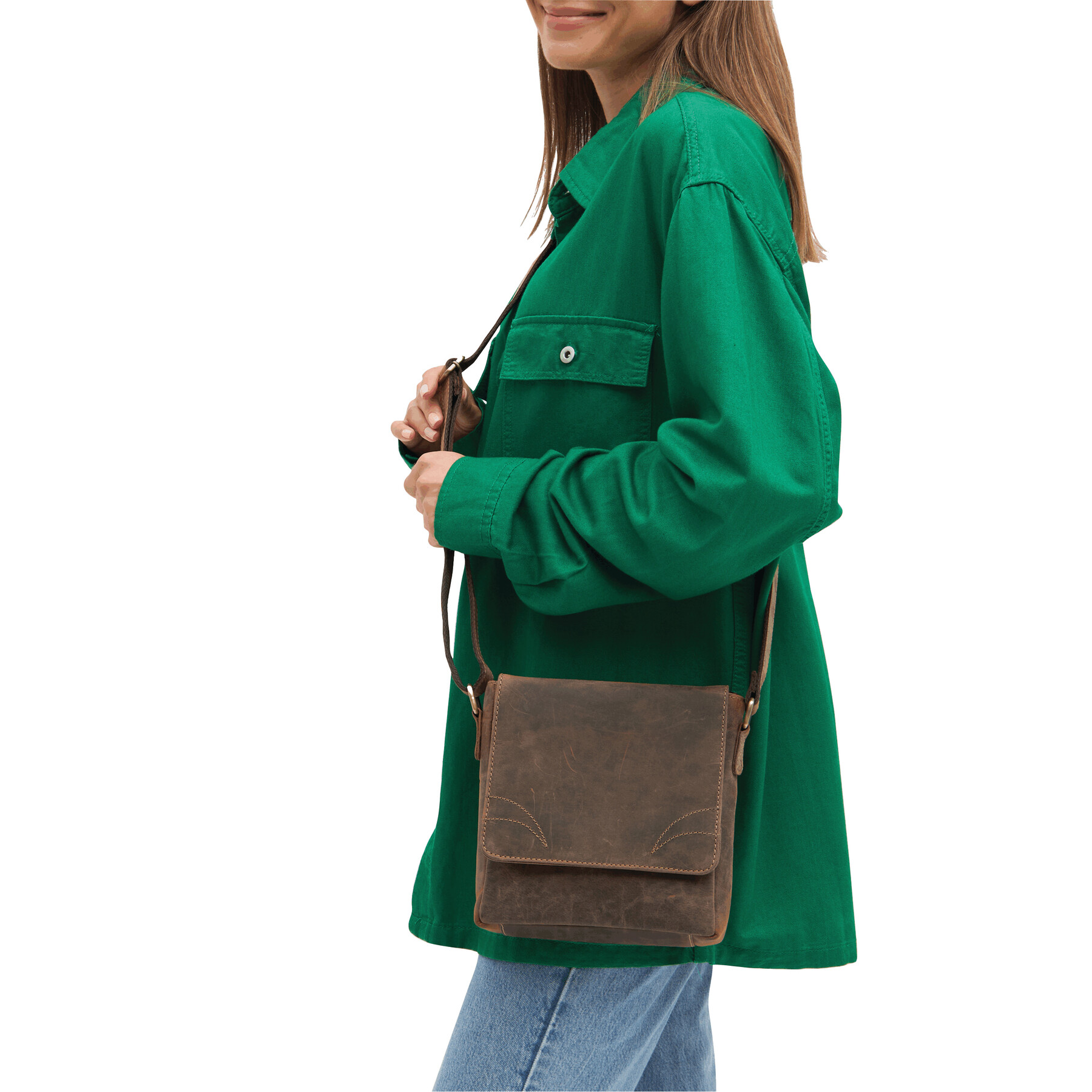 Torebka z prawdziwej skóry WILDERNESS P005820I