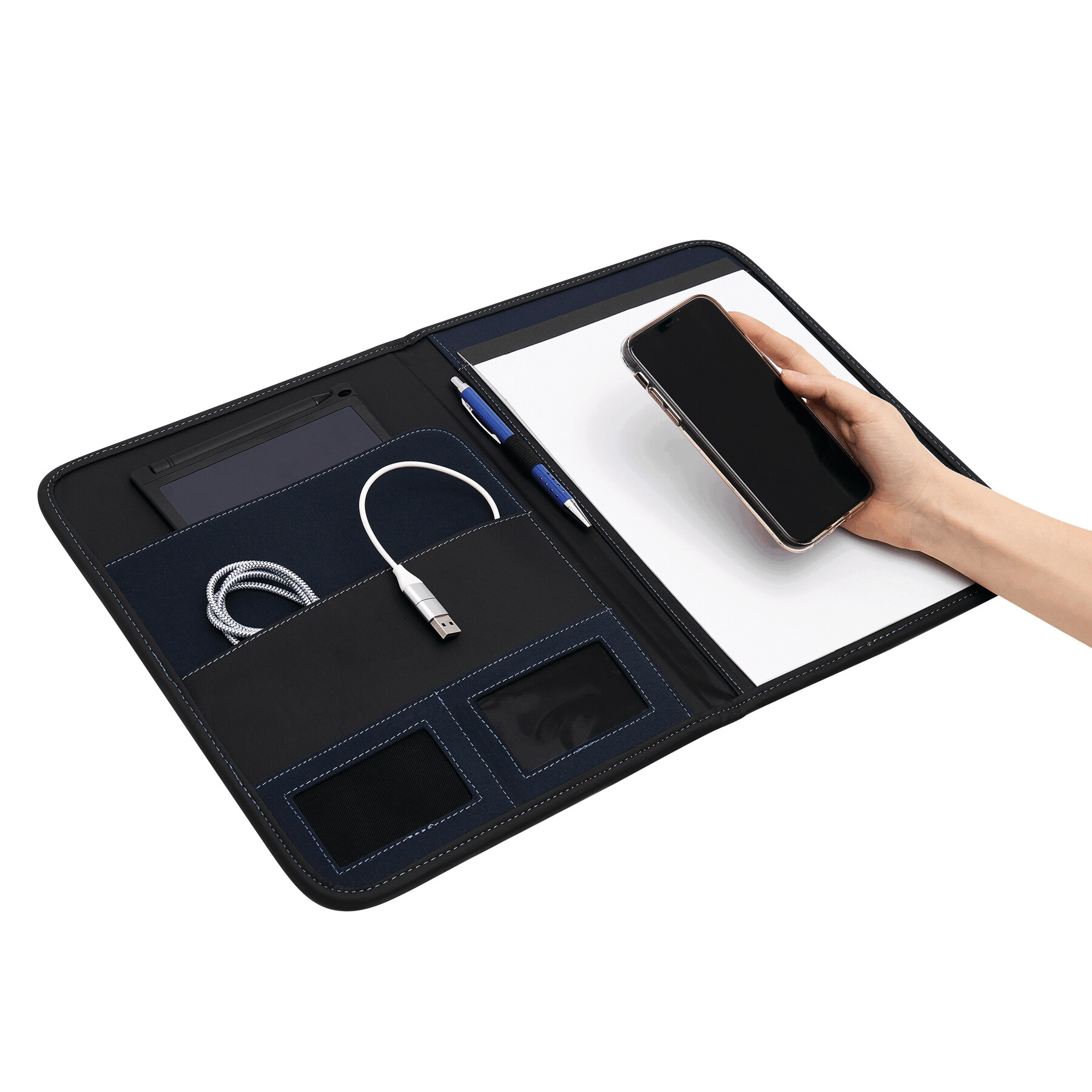 Teczka konferencyjna AVANTI z blokiem w formacie A4 P004267I 6 Teczka konferencyjna AVANTI z blokiem w formacie A4 P004267I