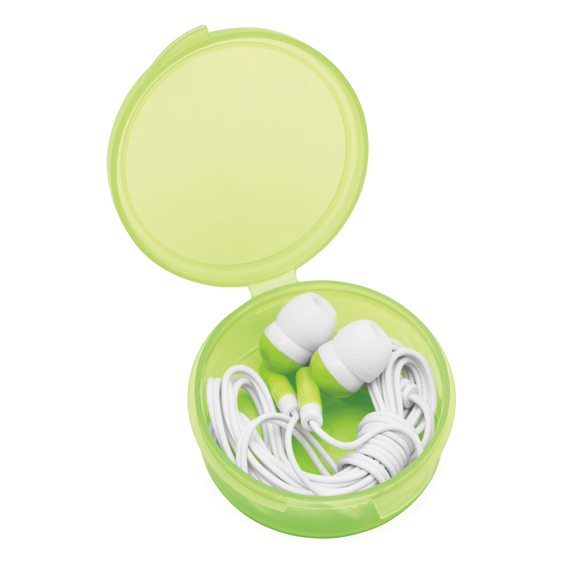 Słuchawki douszne MUSIC P004761I zielony Słuchawki douszne MUSIC P004761I zielony