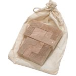 Trójwymiarowe puzzle drewniane CRAZY CUBE P003641I