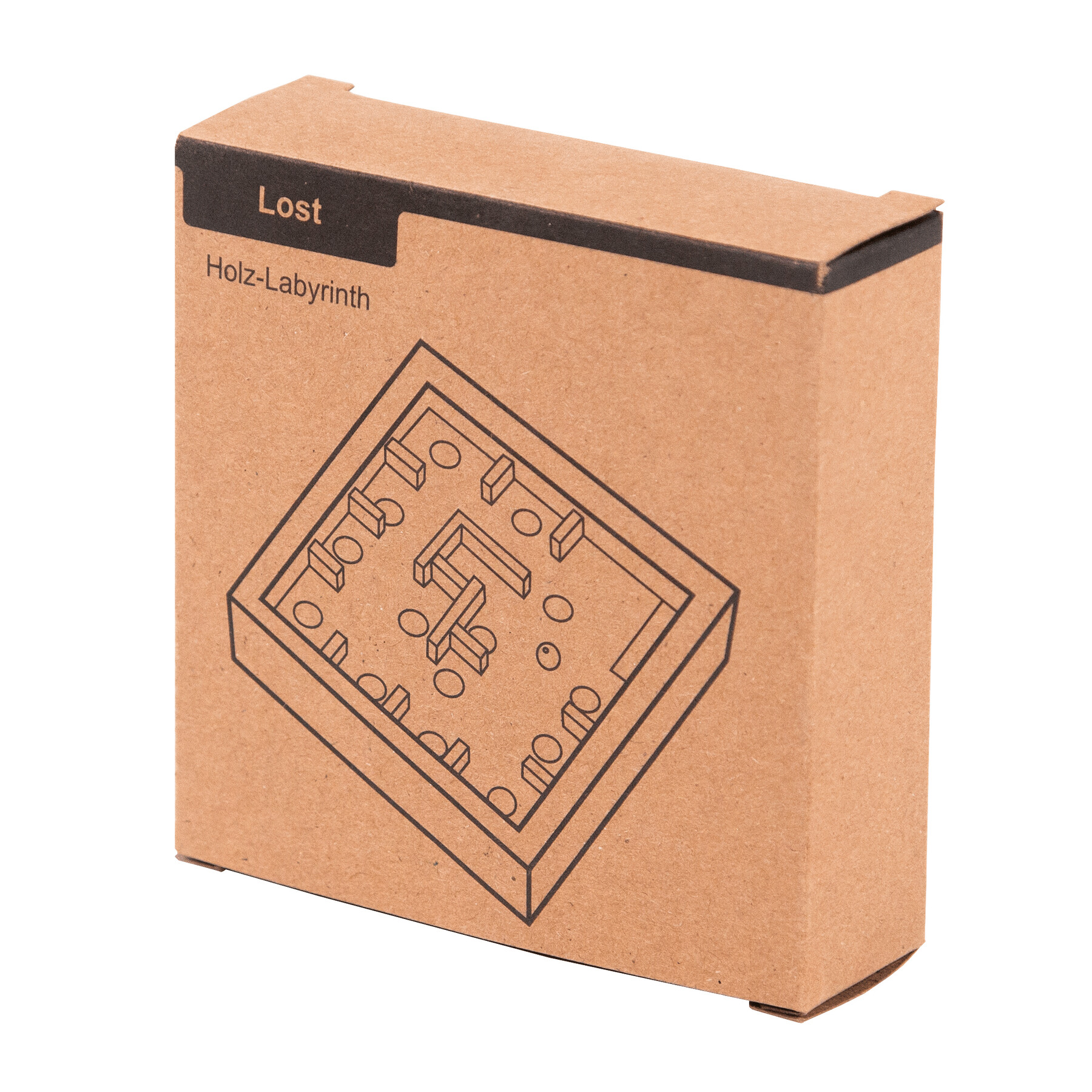 Drewniana gra labirynt LOST P003639I