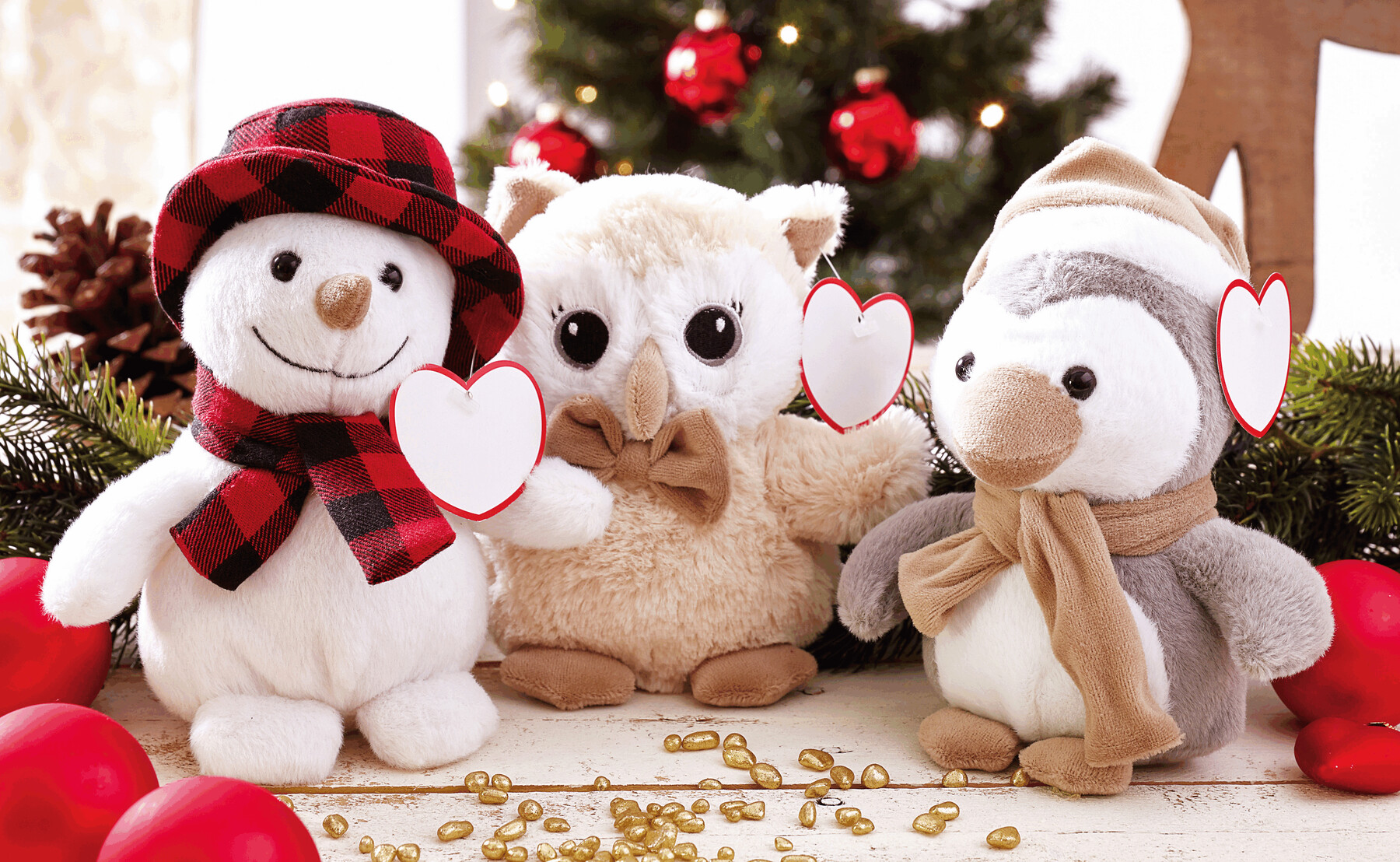 Pluszowy bałwan JOHANN P005195I