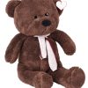 Duży pluszowy miś RICO P046836I ciemnobrązowy