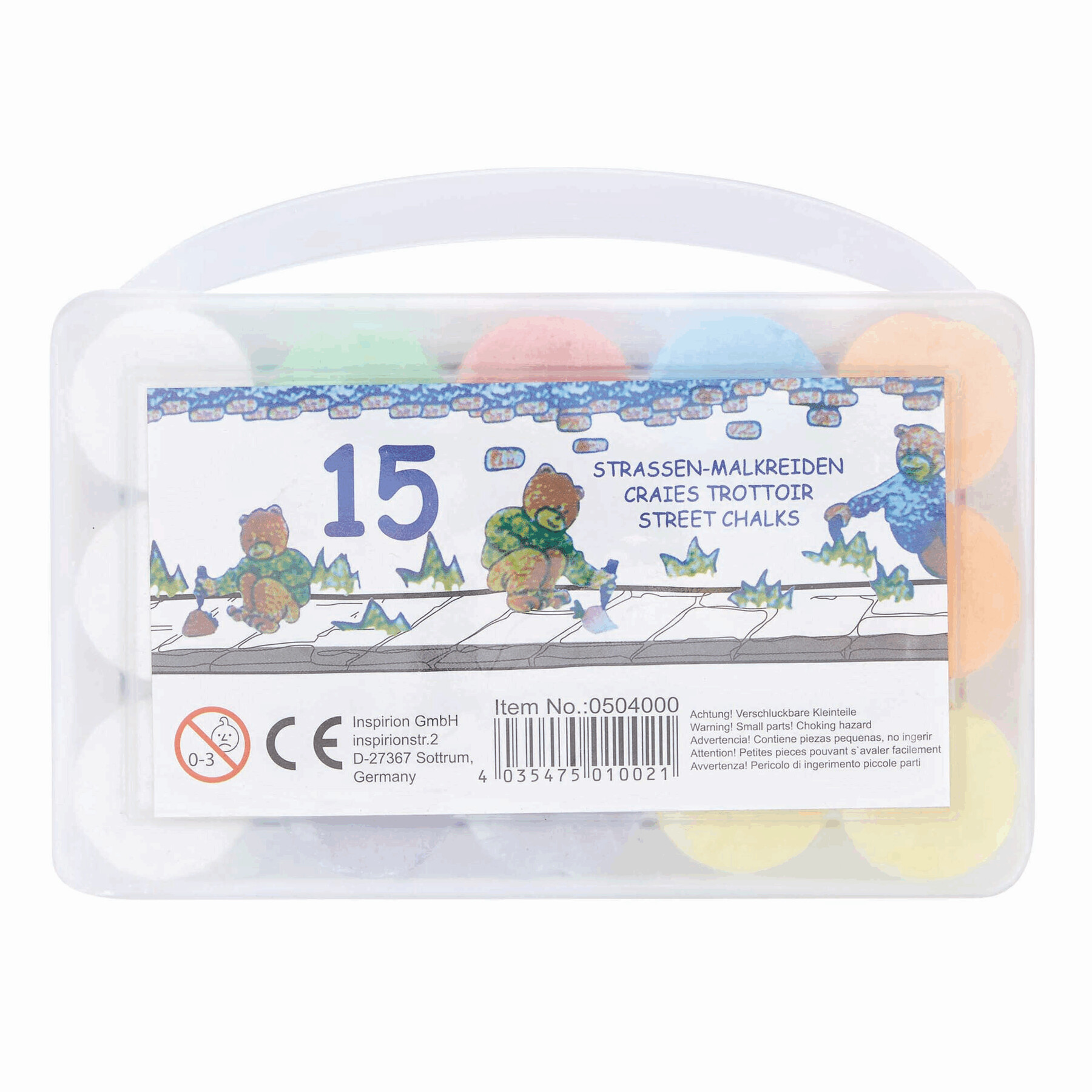 Komplet kolorowej kredy AVENUE P003612I