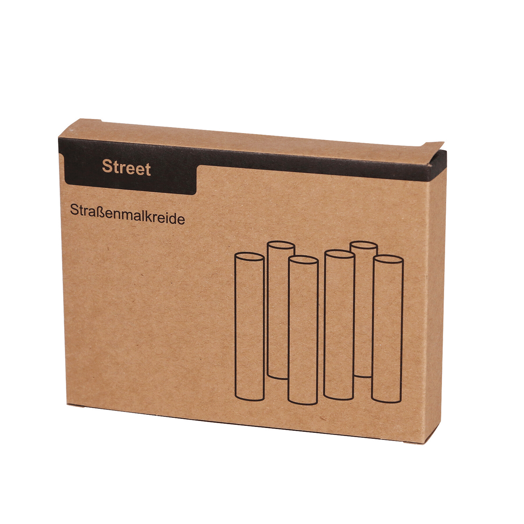 Komplet kolorowej kredy STREET P003611I