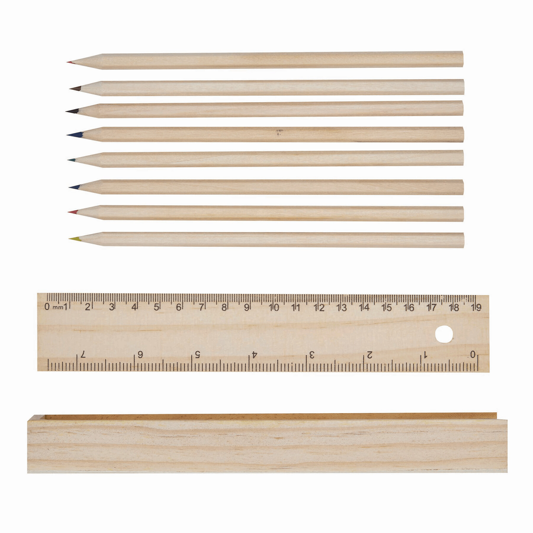 Komplet 8 kredek STRAIGHT P003607I