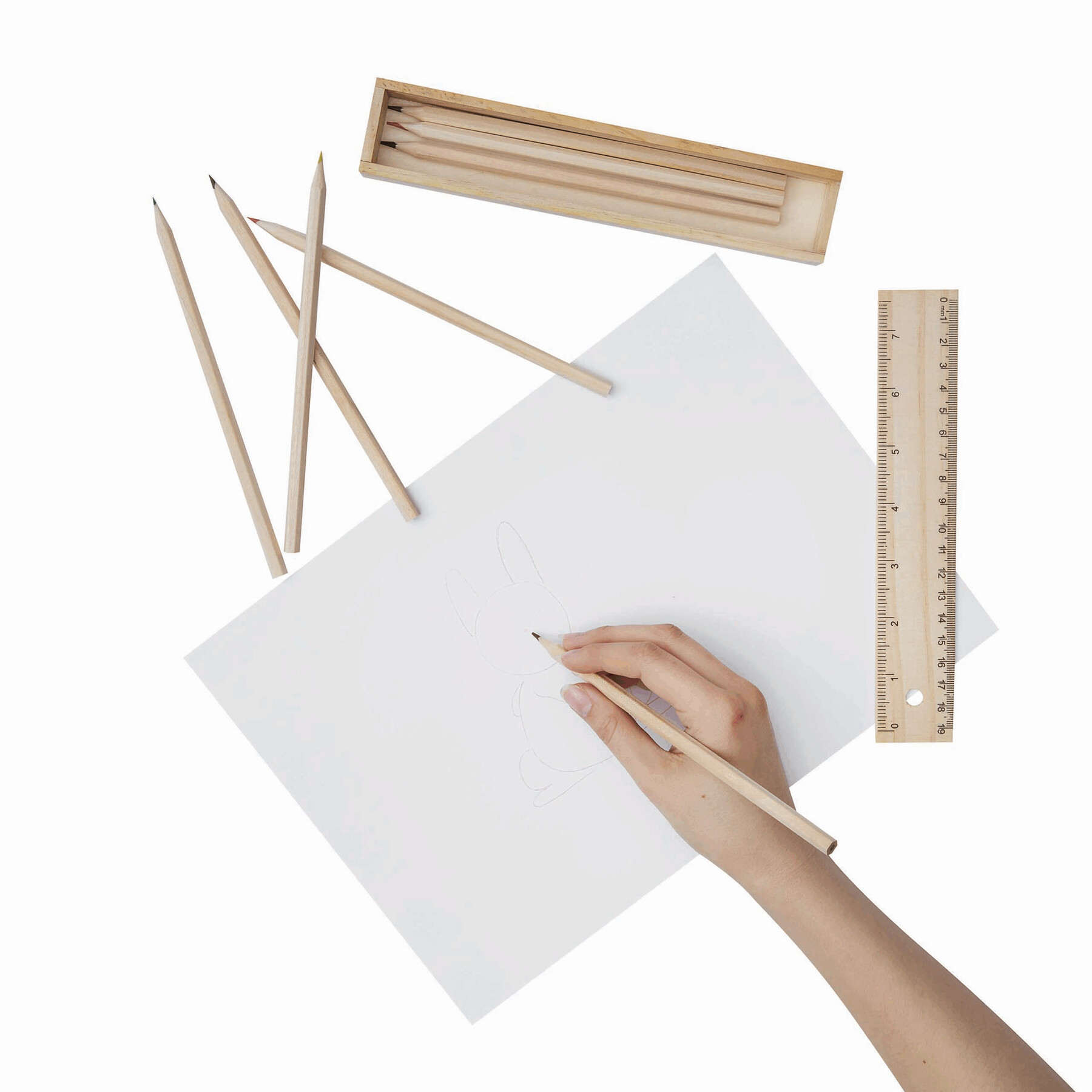 Komplet 8 kredek STRAIGHT P003607I