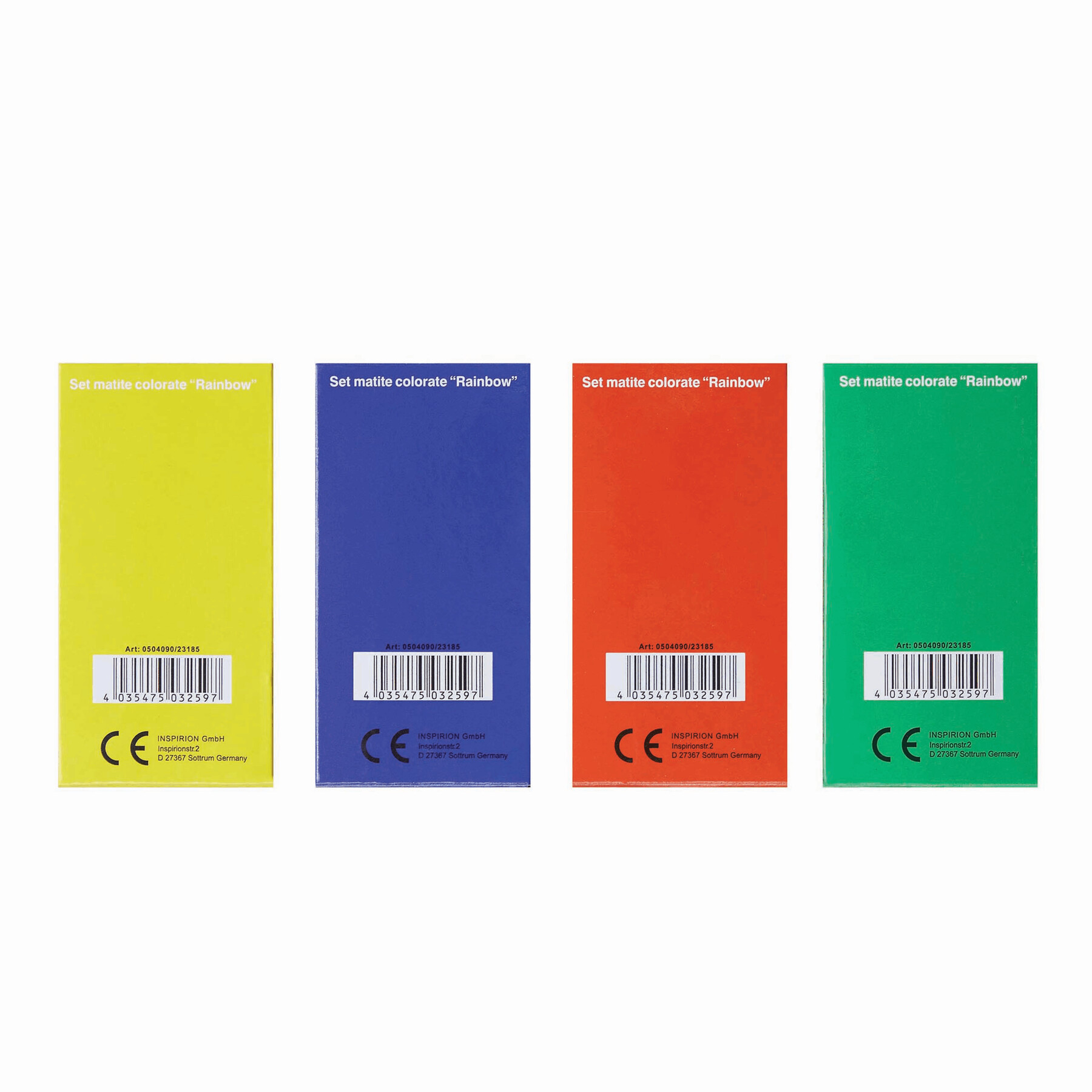 Zestaw kredek RAINBOW P003604I