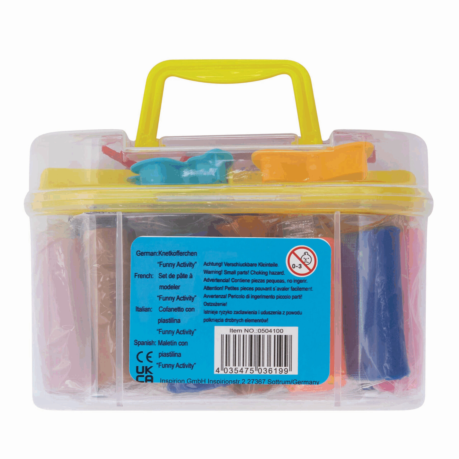 Plastelina FUNNY ACTIVITY P003601I