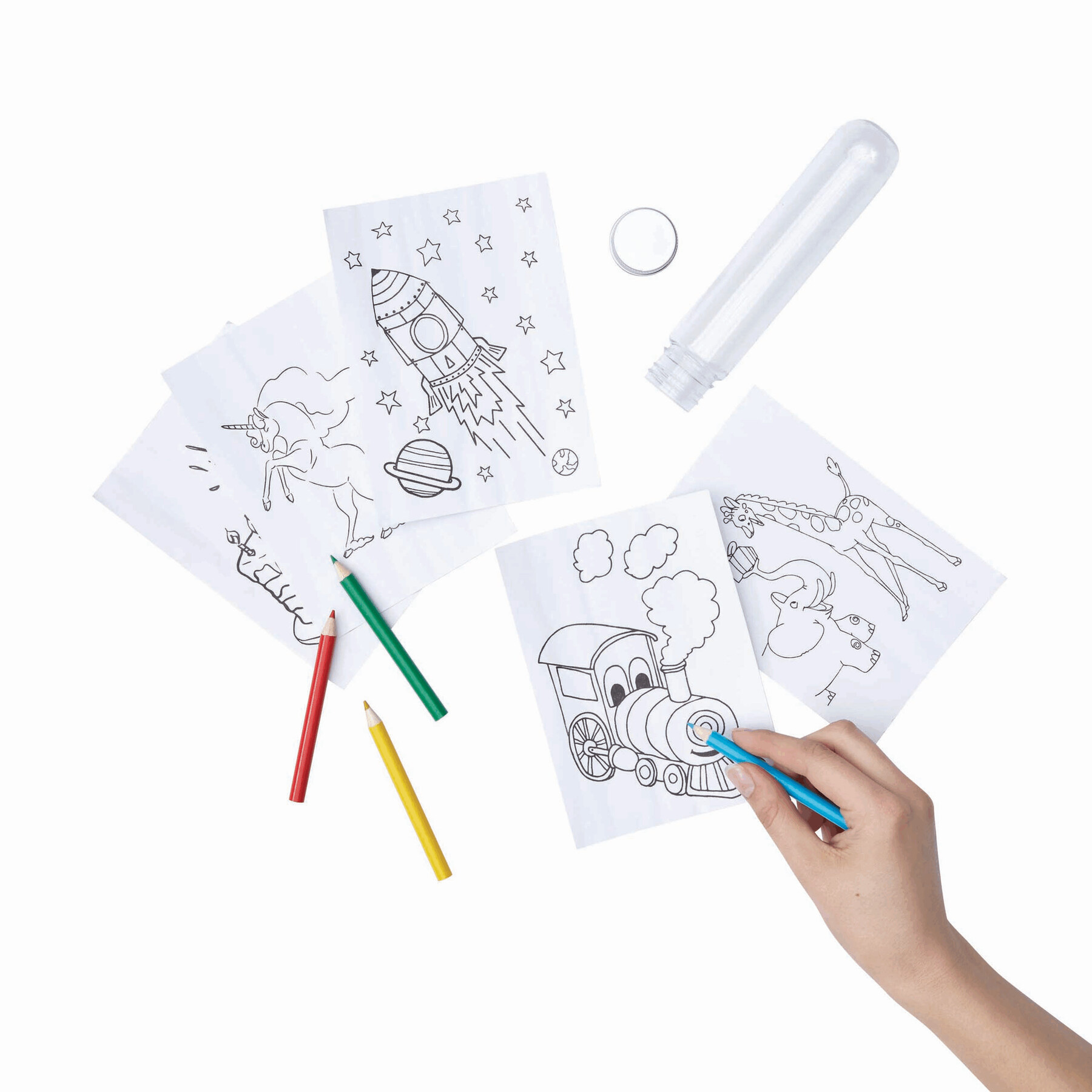 Zestaw do kolorowania TUBY P006168I