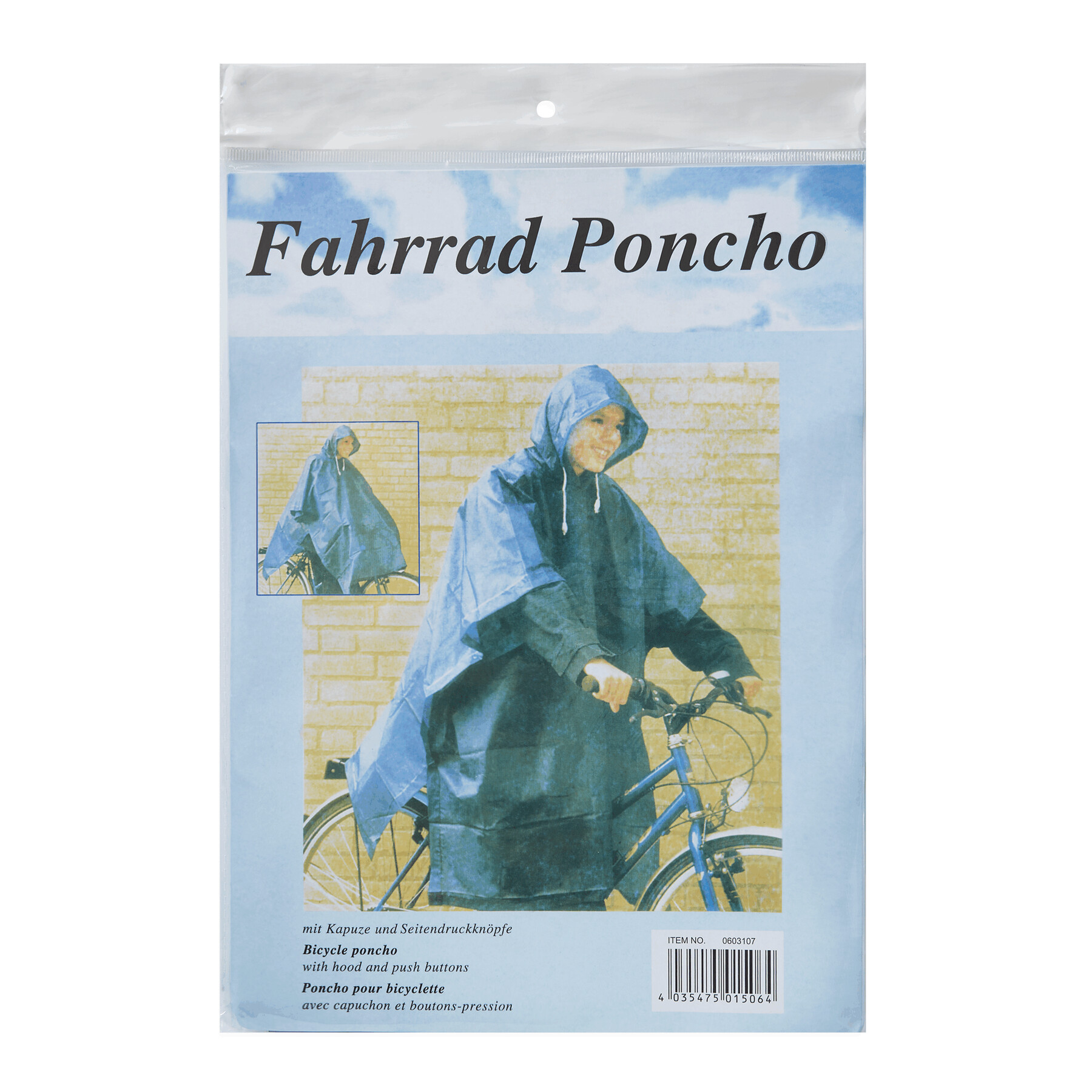 Rowerowe poncho KEEP DRY P003577I