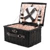 Wiklinowy kosz piknikowy SUNSET PARK P005202I