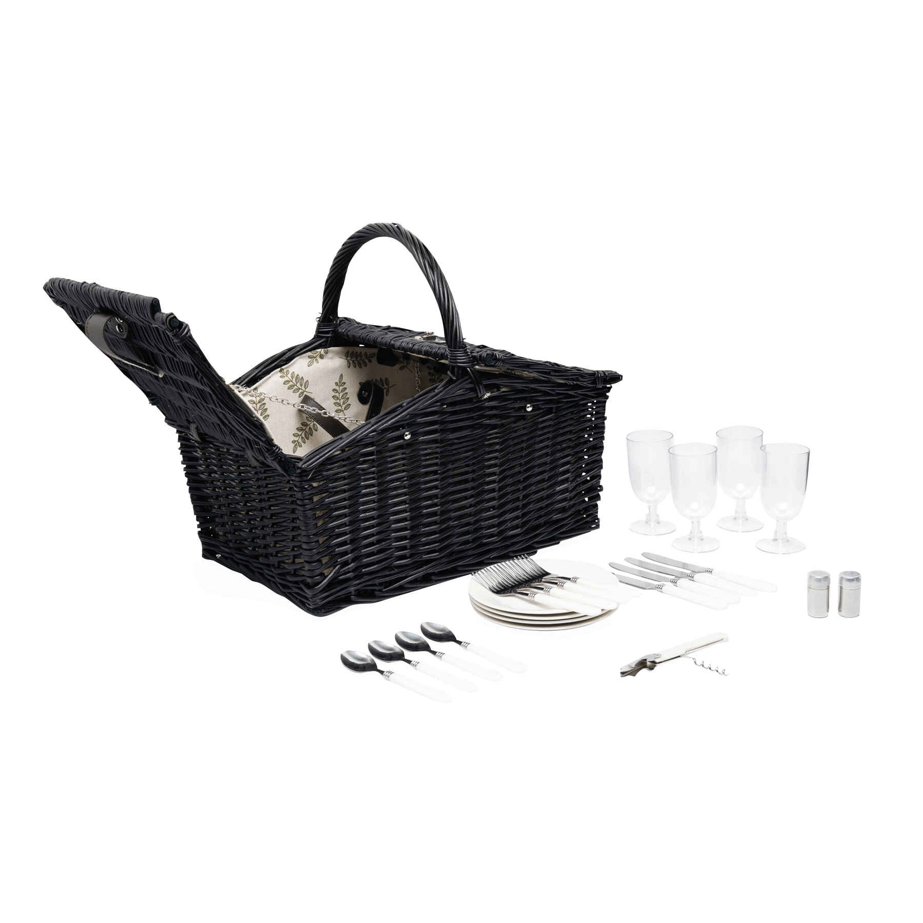 Wiklinowy kosz piknikowy RICHMOND PARK P005203I