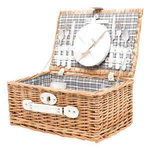 KINGS PARK - Wiklinowy koszyk piknikowy P006419I IN-56-0604037