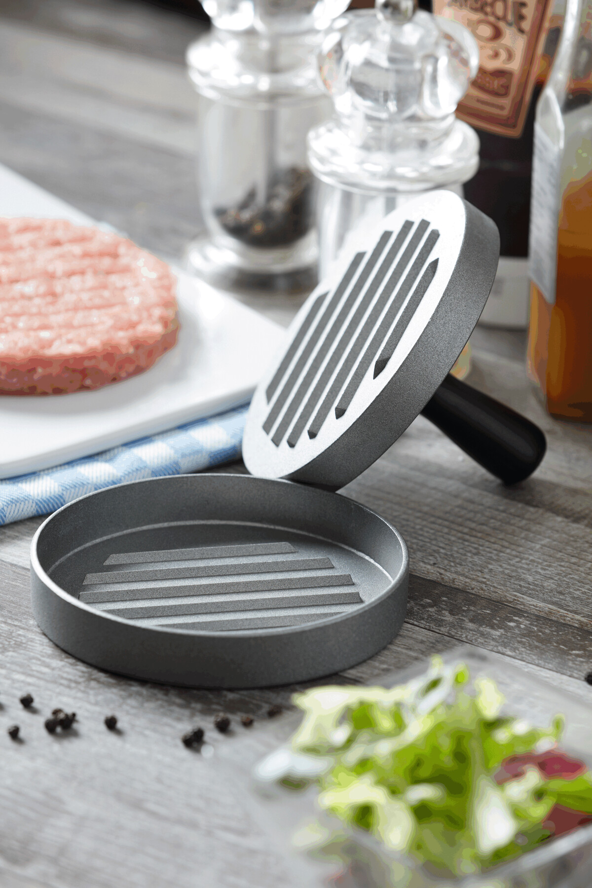 WELL DONE - Aluminiowa prasa do burgerów P005713I IN-56-0604048